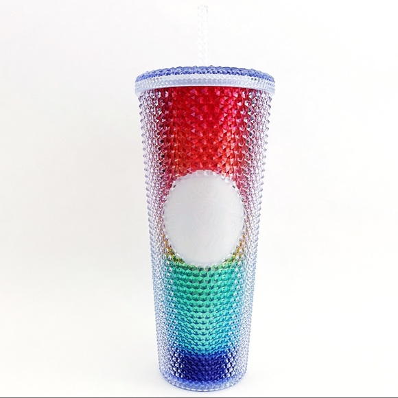 Starbucks Other - Starbucks Rainbow Pride Studded Tumbler Travel Cup Venti Limted Edition